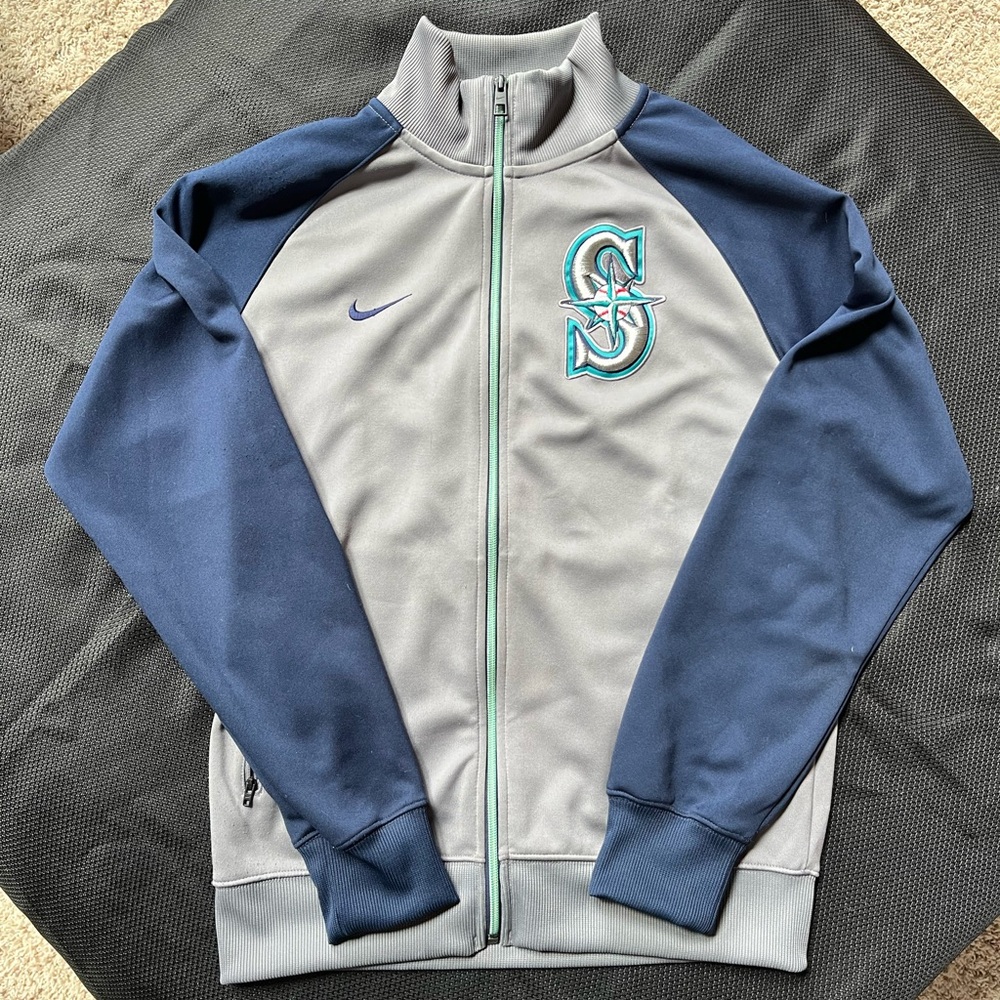 Seattle Mariners Lightweight Gray Nike Jacket